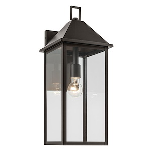 Prin - 1 Light Large Outdoor Wall Mount-22 Inch Tall and 9 Inch Wide - 1374946