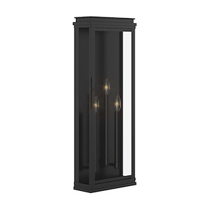 Lundon - 3 Light Outdoor Wall Mount-28.25 Inch Tall and 10.5 Inch Wide - 1421110