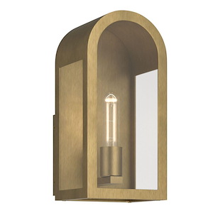 Marea - 1 Light Outdoor Wall Mount-13 Inch Tall and 6.5 Inch Wide - 1421121