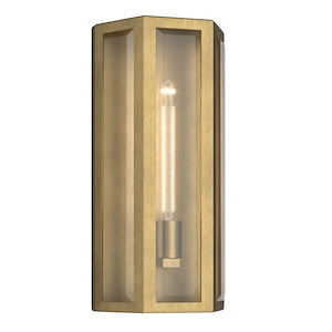 Berens - 1 Light Outdoor Wall Mount-16 Inch Tall and 7.75 Inch Wide - 1421132