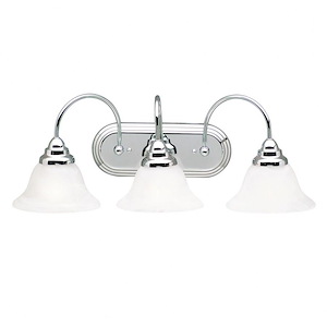 Telford - 3 light Bath Fixture - 9 inches tall by 24.75 inches wide - 966162