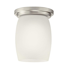 Eileen - 10W 1 LED Flush Mount - with Contemporary inspirations - 6.25 inches tall by 5 inches wide