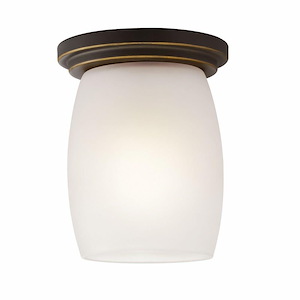 Eileen - 10W 1 LED Flush Mount - with Contemporary inspirations - 6.25 inches tall by 5 inches wide - 966173