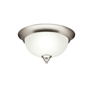 Dover - 2 light Flush Mount - with Transitional inspirations - 6.25 inches tall by 13.25 inches wide - 966175