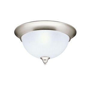 Dover - 3 light Flush Mount - with Transitional inspirations - 7.75 inches tall by 15.25 inches wide - 966176