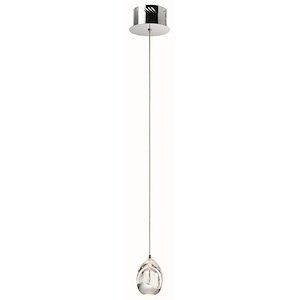 Lavinia - 1 LED Mini Pendant In Contemporary Style- Inches Tall and 5.5 Inches Wide - 1308507