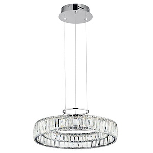Annette - 3 LED Pendant In Contemporary Style- Inches Tall and 3.25 Inches Wide