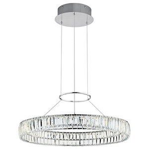 Annette - 1 LED Pendant In Contemporary Style- Inches Tall and 3.25 Inches Wide