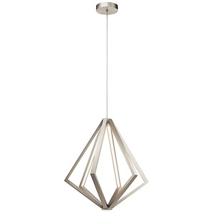 Everest - 6 LED Foyer In Contemporary Style-24.5 Inches Tall and 27.25 Inches Wide