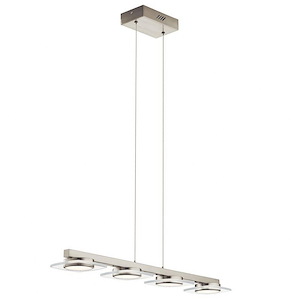 Azenda - 4 LED Pendant In Contemporary Style-6 Inches Tall and 2.5 Inches Wide