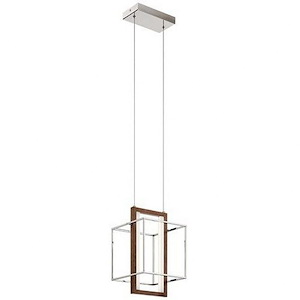 Viho - 2 LED Pendant In Contemporary Style-10 Inches Tall and 16 Inches Wide