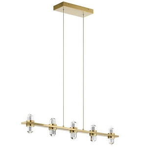 Arabella - 330W 10 LED Chandelier In Contemporary Style-2.5 Inches Tall and 5.75 Inches Wide