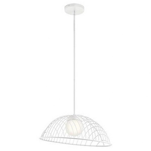 Clevo - 11W 1 LED Pendant In Contemporary Style- Inches Tall and 12 Inches Wide