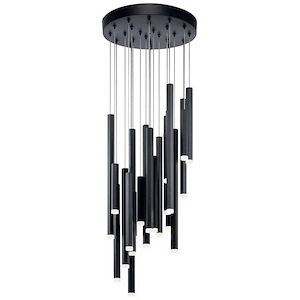 Soho - 24 LED Cluster Pendant In Contemporary Style- Inches Tall and 20.25 Inches Wide - 1307971