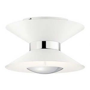 Kordan - 18W LED Semi-Flush Mount In Contemporary Style- Inches Tall and 8 Inches Wide - 1307138