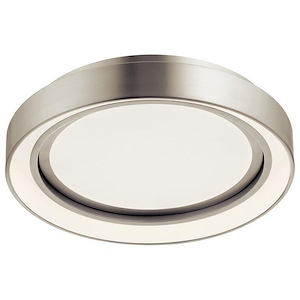 Fornello - LED Flush Mount In Contemporary Style-14 Inches Tall and 3 Inches Wide