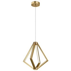 Everest - 4 LED Pendant In Contemporary Style-18 Inches Tall and 19.75 Inches Wide - 1307144