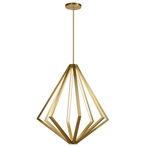 Everest - 8 LED Pendant In Contemporary Style-32 Inches Tall and 35.5 Inches Wide