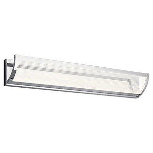 Roone - 28W 1 LED Linear Bath Vanity In Contemporary Style-34 Inches Tall and 5 Inches Wide
