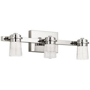 Vada - 57W 3 LED Bath Vanity In Contemporary Style-22 Inches Tall and 6.25 Inches Wide