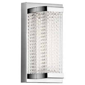 Ammiras - 10.5W LED Wall Sconce In Contemporary Style-5 Inches Tall and 9.5 Inches Wide