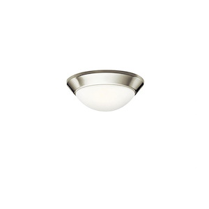 Ceiling Space - 1 light Flush Mount - with Contemporary inspirations - 4.25 inches tall by 10 inches wide - 966429