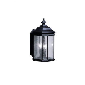 Kirkwood - 3 light Outdoor Wall Mount - with Traditional inspirations - 21 inches tall by 9.75 inches wide - 966190