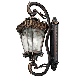 Tournai - 4 light Outdoor Wall Mount - 46 inches tall by 17 inches wide - 1149019