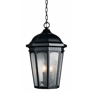 Courtyard - 3 light Outdoor Hanging Pendant - with Traditional inspirations - 21.25 inches tall by 12.25 inches wide - 1013280