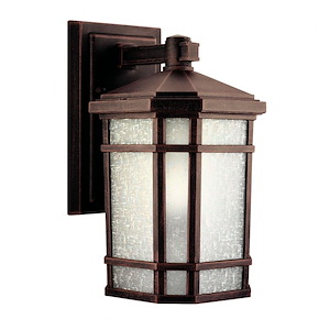Cameron - 1 light Outdoor Wall Mount - with Arts and Crafts/Mission inspirations - 10.75 inches tall by 6 inches wide - 966209