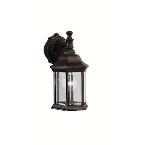 Chesapeake - 1 light Small Outdoor Wall Mount - with Traditional inspirations - 12 inches tall by 6.5 inches wide - 968255