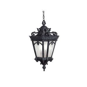 Tournai - 3 light Outdoor Hanging Pendant - 24.5 inches tall by 12 inches wide - 966475