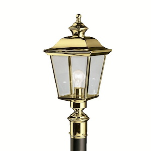 Bay Shore - 1 light Post Mount - with Traditional inspirations - 22.5 inches tall by 9.25 inches wide - 966478