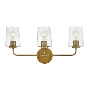 Kline - 36W 3 LED Medium Bath Vanity-11 Inches Tall and 23.75 Inches Wide - 1320378
