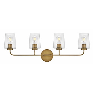 Kline - 48W 4 LED Large Bath Vanity-11 Inches Tall and 33 Inches Wide - 1320379