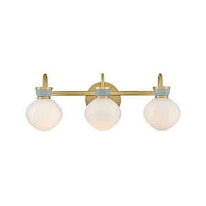 Lucy - 21W 3 LED Medium Bath Vanity-9.5 Inch Tall and 25 Inch Wide - 1364515