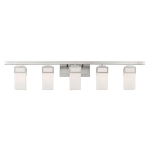 Harding - 5 Light Bath Vanity in Modern Style - 42.5 Inches wide by 8.5 Inches high - 614544