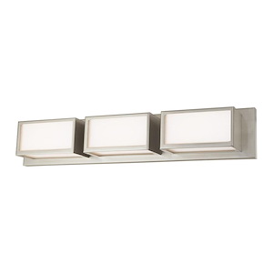Sutter - 24W 3 LED ADA Bath Vanity in Contemporary Style - 23.75 Inches wide by 4.5 Inches high - 831875