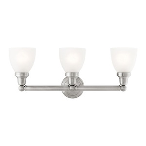 Classic - 3 Light Bath Vanity in Traditional Style - 23.75 Inches wide by 10 Inches high - 1029649