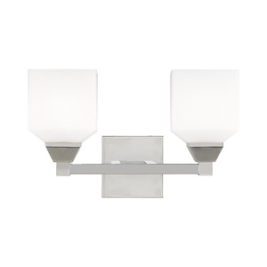 Aragon - 2 Light Bath Vanity in Traditional Style - 15 Inches wide by 9.5 Inches high - 831690
