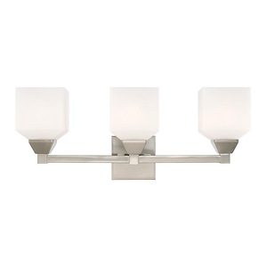 Aragon - 3 Light Bath Vanity in Traditional Style - 23 Inches wide by 9.5 Inches high - 831688