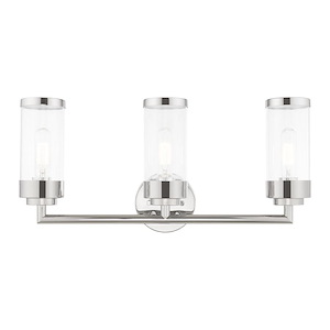 Hillcrest - 3 Light Bath Vanity in Coastal Style - 23.5 Inches wide by 10.63 Inches high - 831788