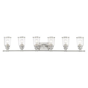 Lawrenceville - 6 Light Bath Vanity in Coastal Style - 47.5 Inches wide by 8.25 Inches high - 614539