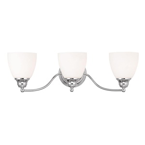 Somerville - 3 Light Bath Vanity in Traditional Style - 23 Inches wide by 7 Inches high - 443807