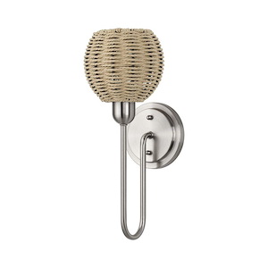 Summervine - 1 Light Wall Sconce-16 Inch Tall and 6.5 Inch Wide - 1391762