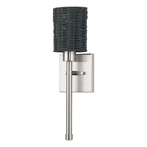Weavington - 1 Light ADA Wall Sconce-18 Inch Tall and 5.5 Inch Wide - 1391764
