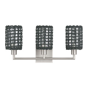Twinewell - 3 Light Bath Vanity-11 Inch Tall and 23 Inch Wide - 1391769