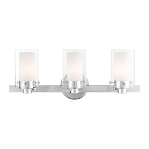 Manhattan - 3 Light Bath Vanity in Contemporary Style - 22.5 Inches wide by 8.75 Inches high - 939510