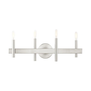 Denmark - 4 Light Bath Vanity in Mid Century Modern Style - 23.5 Inches wide by 7.25 Inches high - 939469