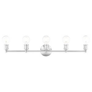 Lansdale - 5 Light Bath Vanity in Contemporary Style - 33.88 Inches wide by 5.13 Inches high - 939503